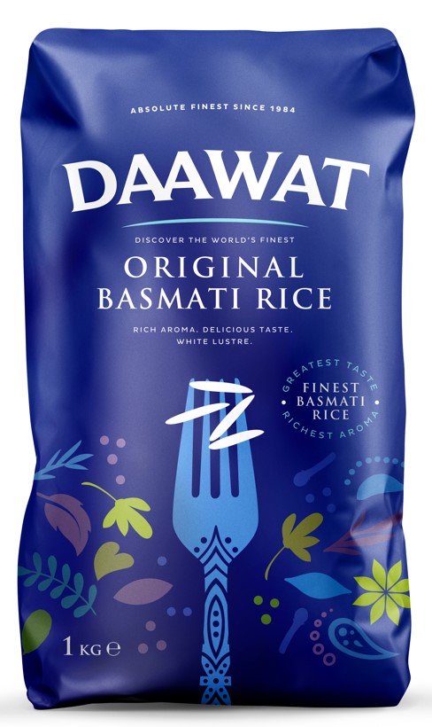 BASMATI DAAWAT ORIGINAL RISO 10X1KG