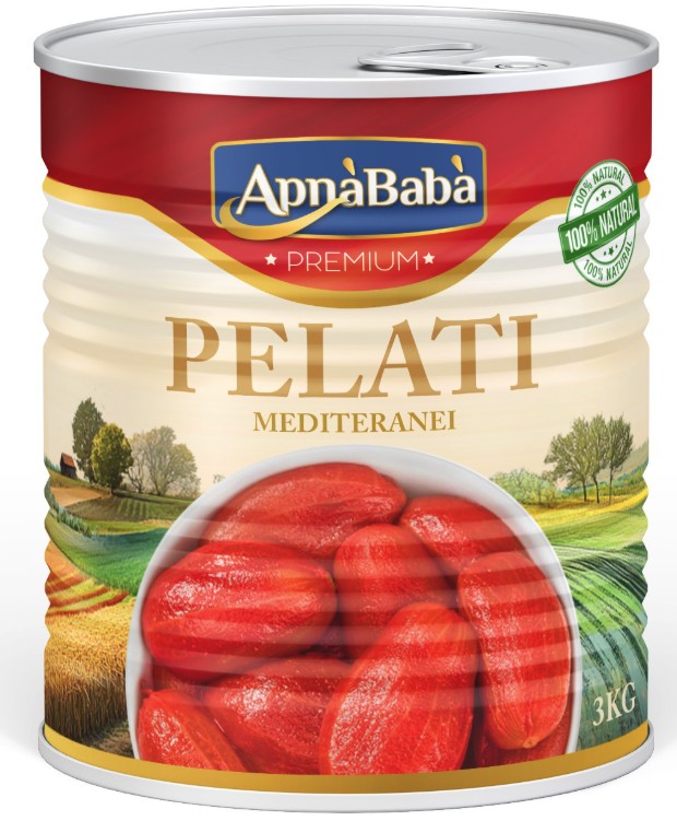 POMODORI PELATI APNA' BABA' 6X2500G
