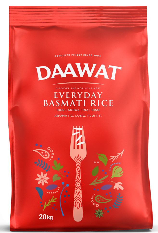 BASMATI DAAWAT EVERYDAY RICE 20KG
