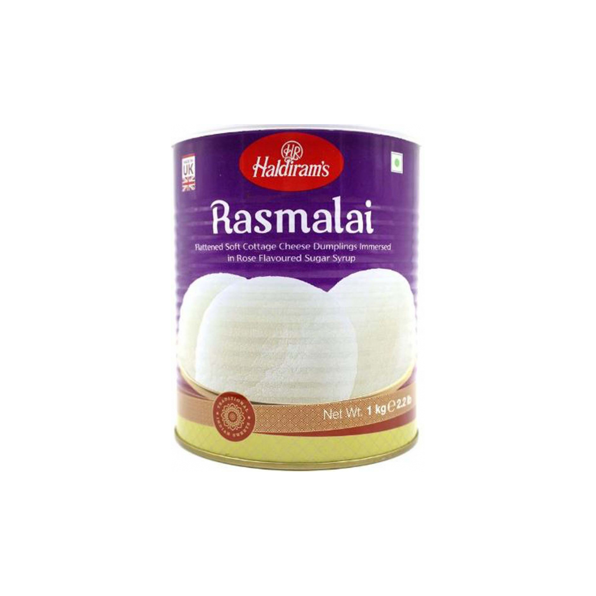 HALDI'S SWEET RASMALAI 12X1KG