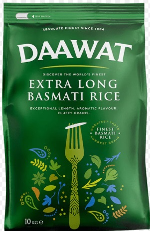 BASMATI DAAWAT EXTRA LONG RISO 10KG