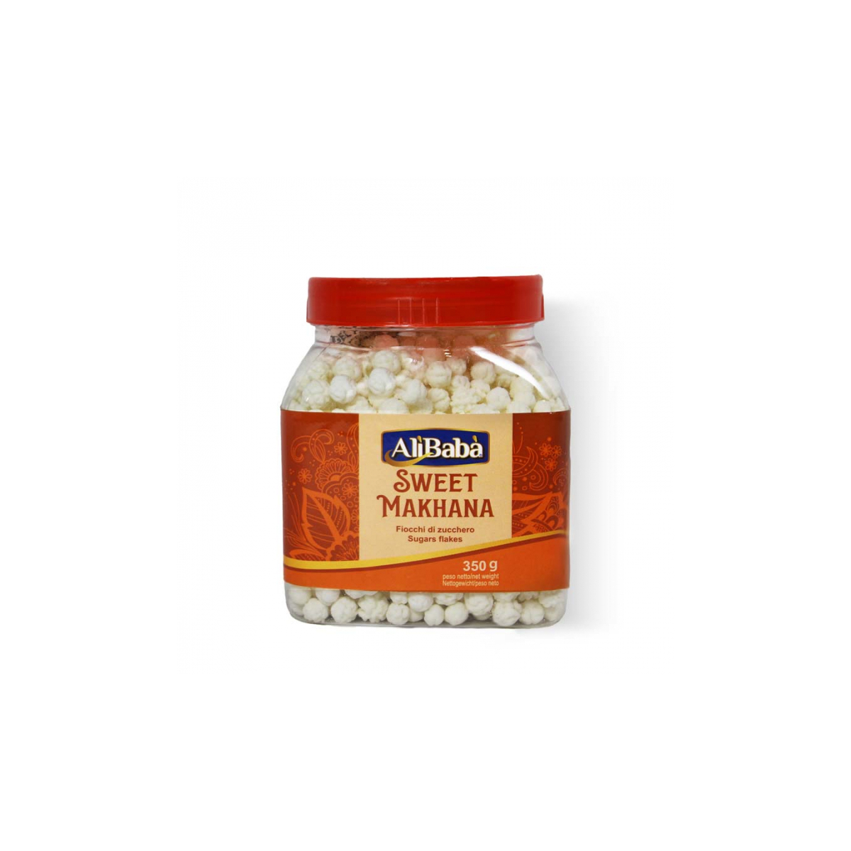 SWEET MAKHANA JAR ALI BABA 12X350G