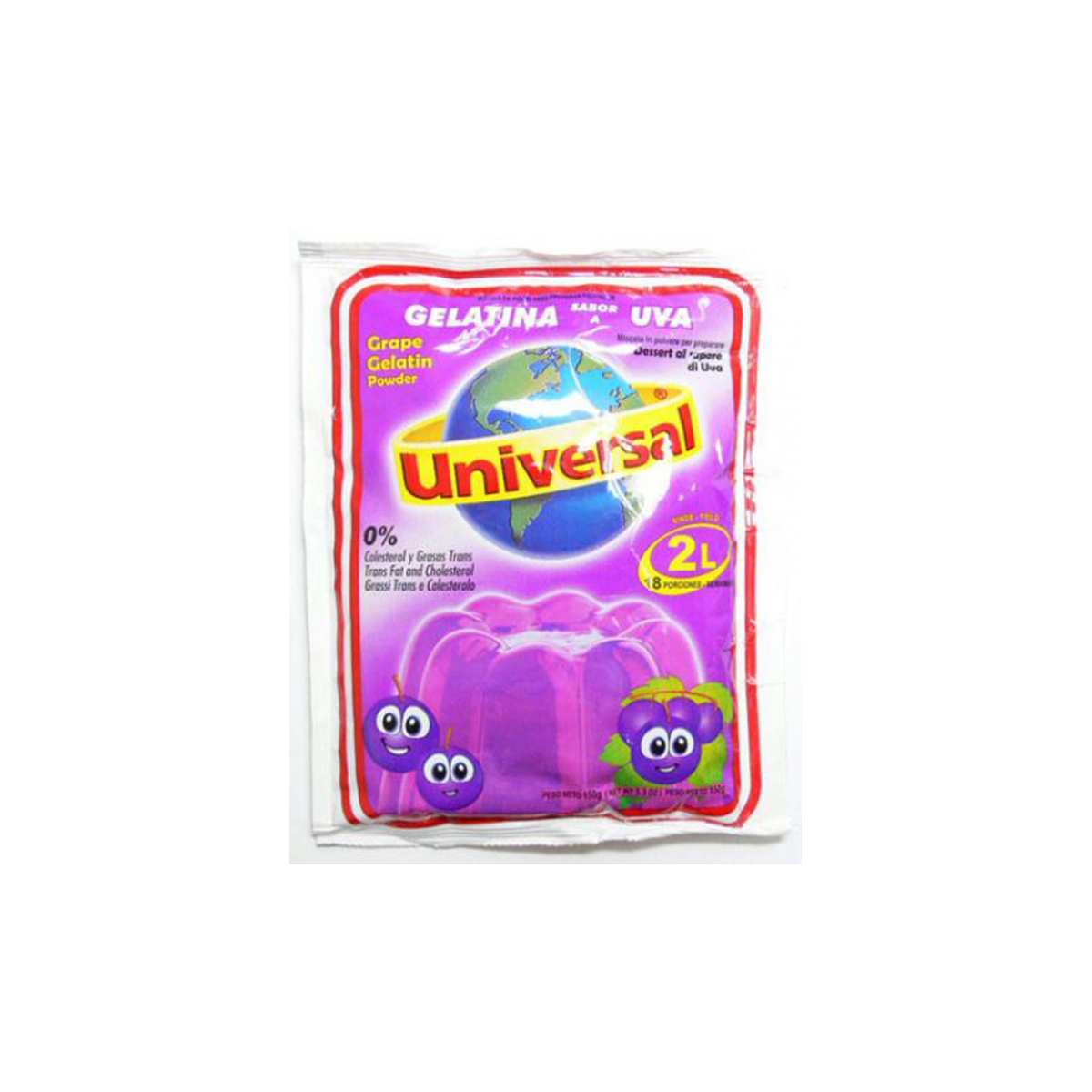 UNIVERSAL GELATINA UVA 12X130G