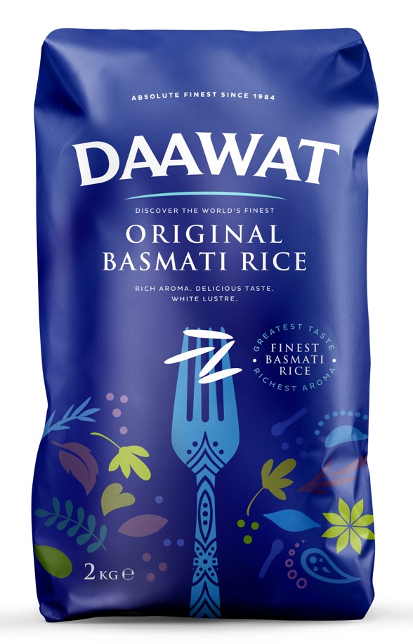 BASMATI DAAWAT ORIGINAL RICE 4X2KG - FreshTropical
