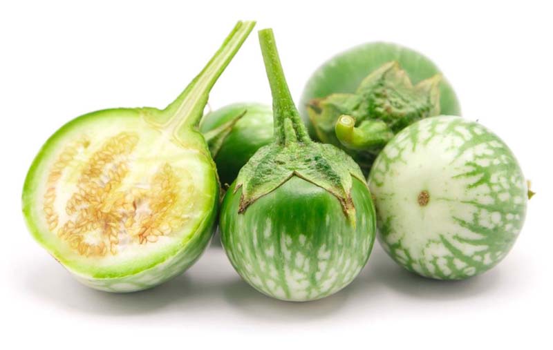 MELANZANE VERDE  5KG/THAI EGGPLANT GREEN