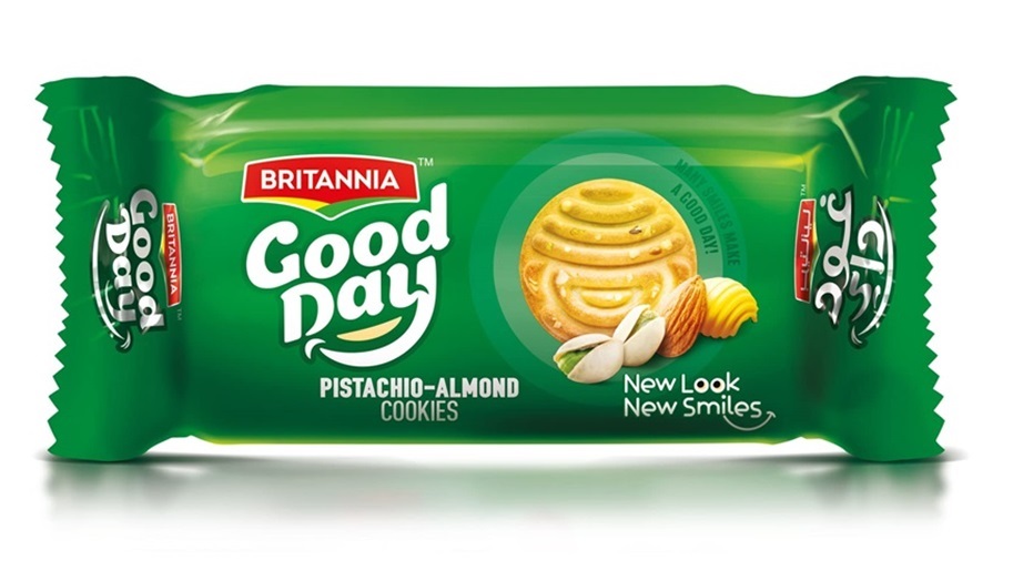 BRITANNIA GOODDAY COOKIES PISTA 8X81G
