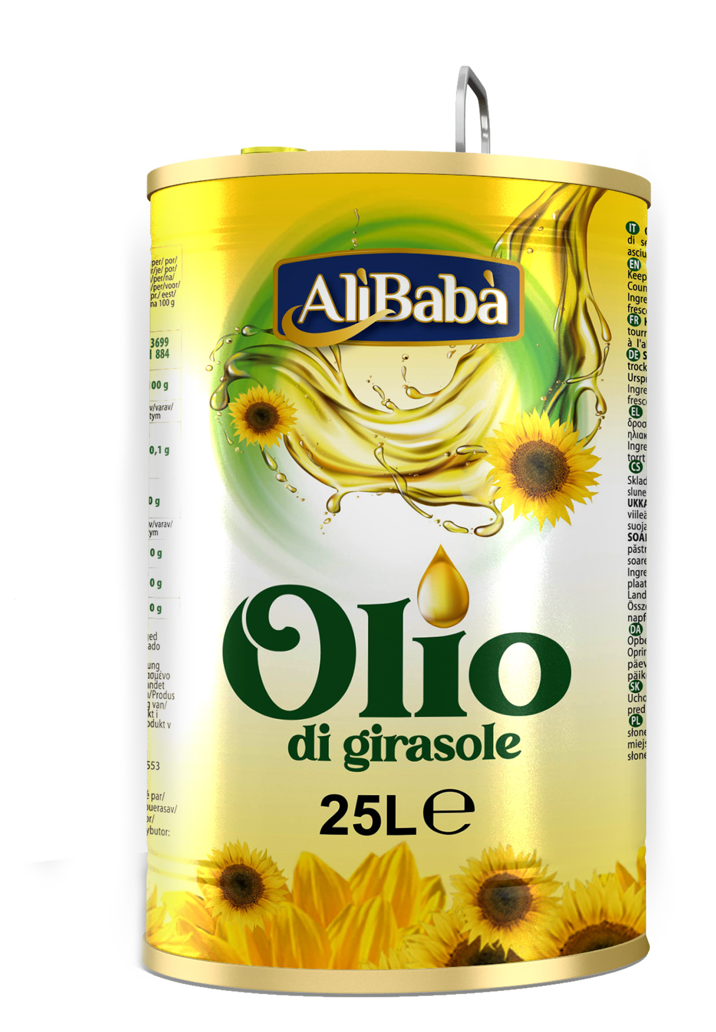 COOKING OIL SUNFLOWER 25lt