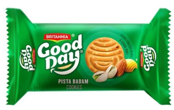 BRITANNIA GOODDAY COOKIES PISTA 24X75G