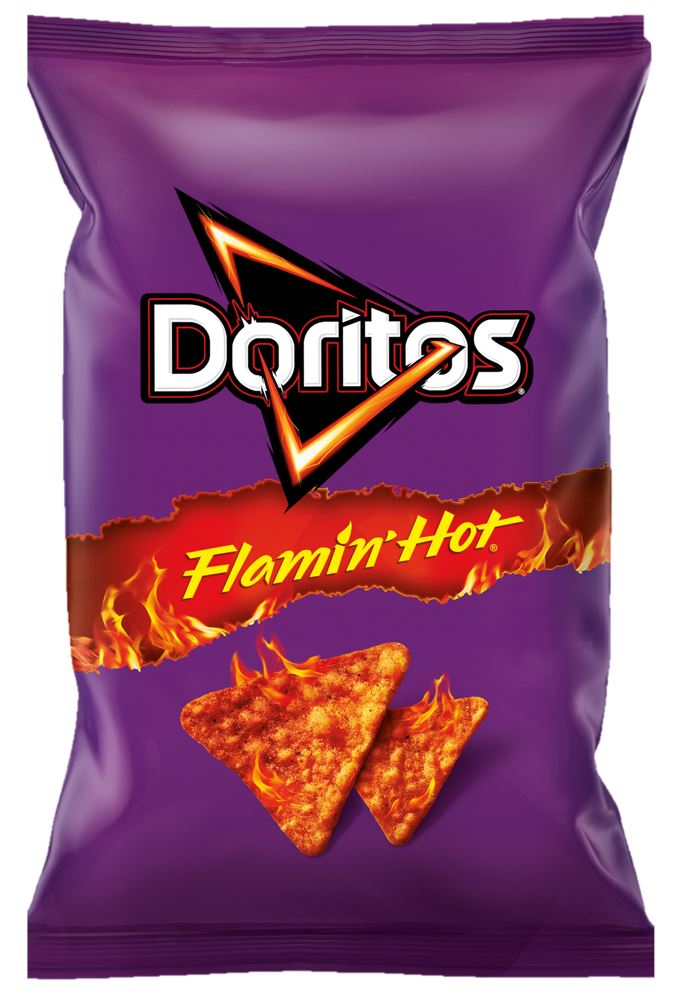 CHIPS DORITOS FLAMIN HOT 14X75G
