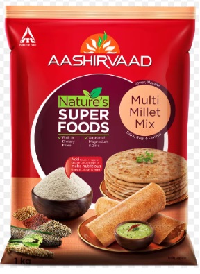 AASHIRVAAD MILLET FLOUR 10x2.2Kg