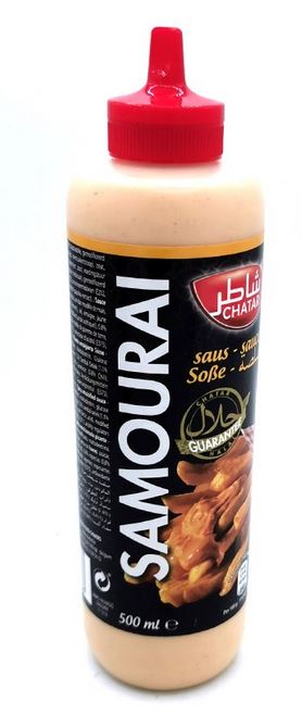 CHATAR SAUCE HALAL SAMURAI 15X500