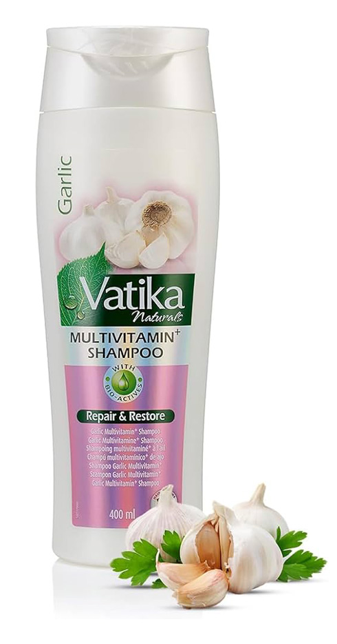 VATIKA GARLIC MUL-VIT SHAMPOO 6x400ML