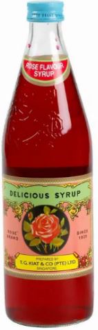 ROSE SYRUP TG 12X750ML - FreshTropical