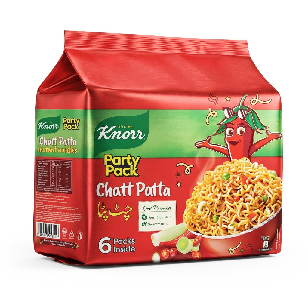 NOODLES KNORR CHATPATTA 12X300G