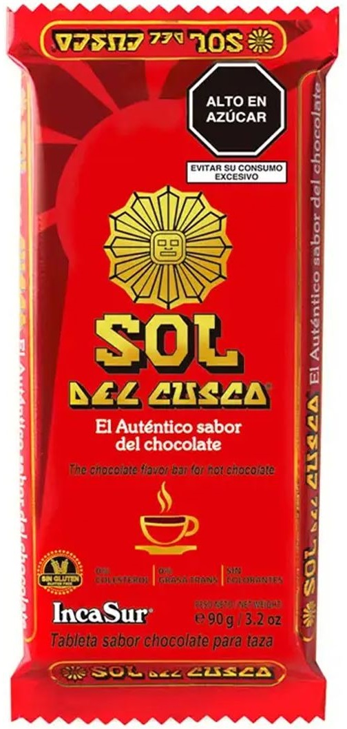 CIOCCOLATO SOL DEL CUSCO CLASSICO 12X90G