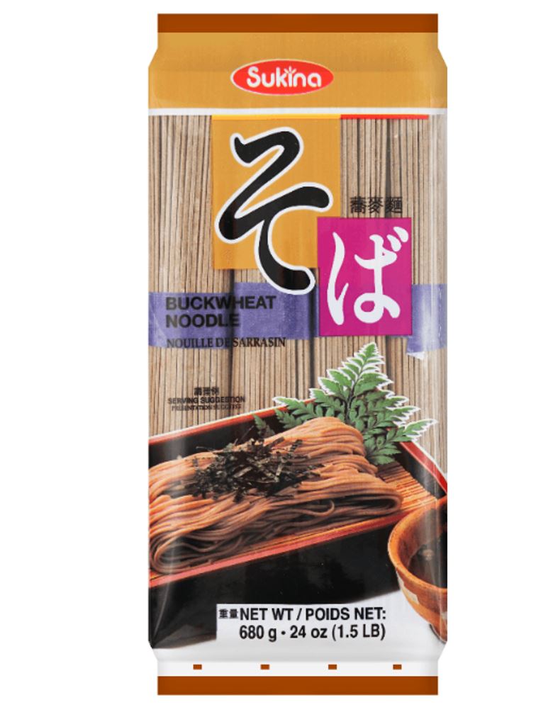 KR SUKINA BUCKWHEAT NOODLE SOBA 20X680G