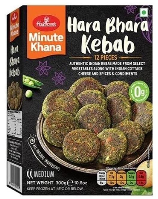 GELO HALDI'S HARA BHARA KEBAB 300GX12