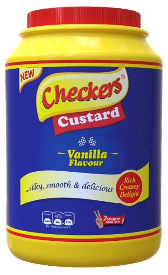 CHECKERS CUSTARD VANILLA 4x1KG