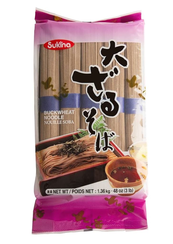 KR SUKINA BUCKWHEAT NOODLE SOBA12X1.36KG