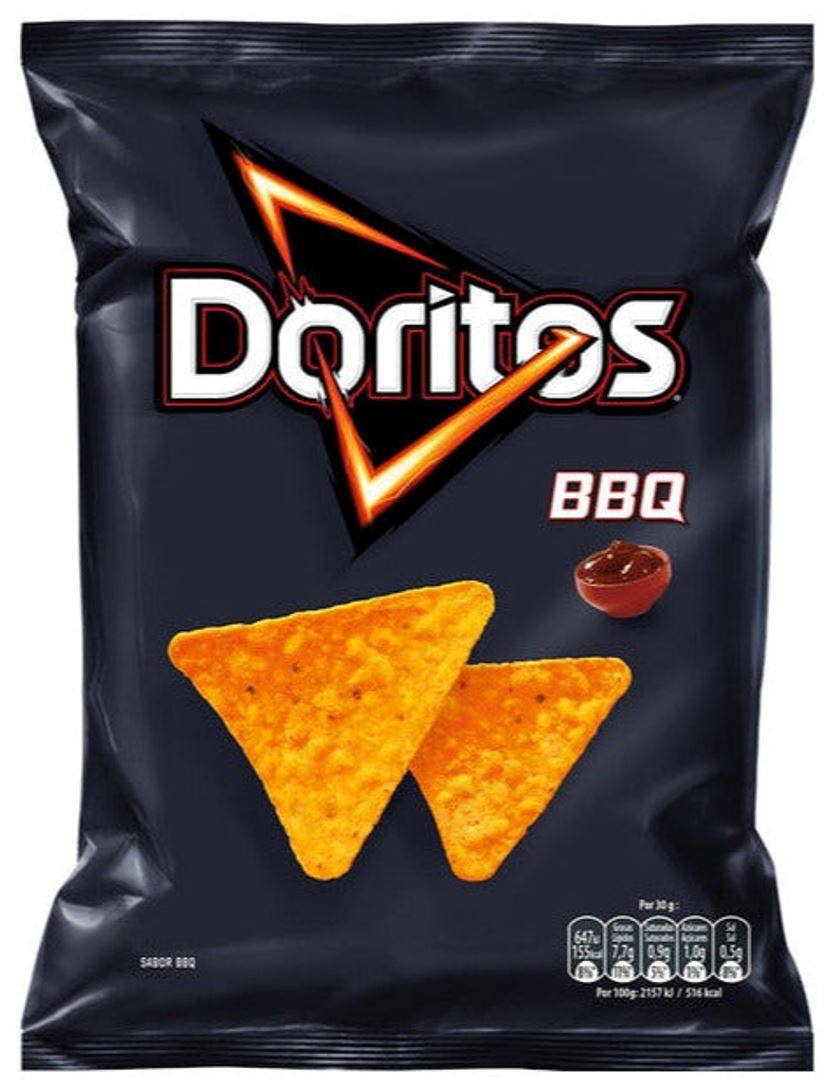 CHIPS DORITOS BBQ 10X140G