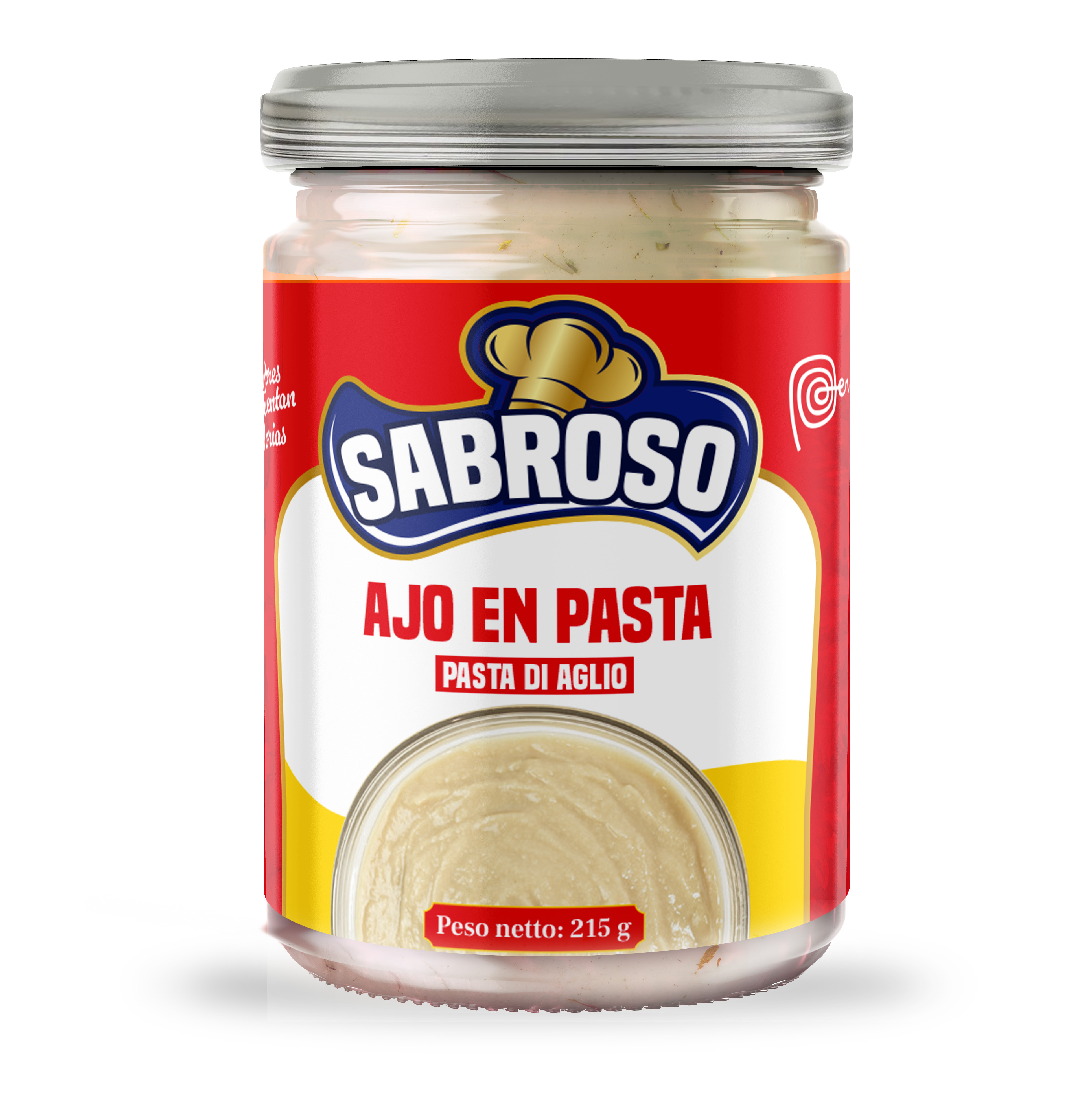 PASTA DI AJO 12X215G SABROSO