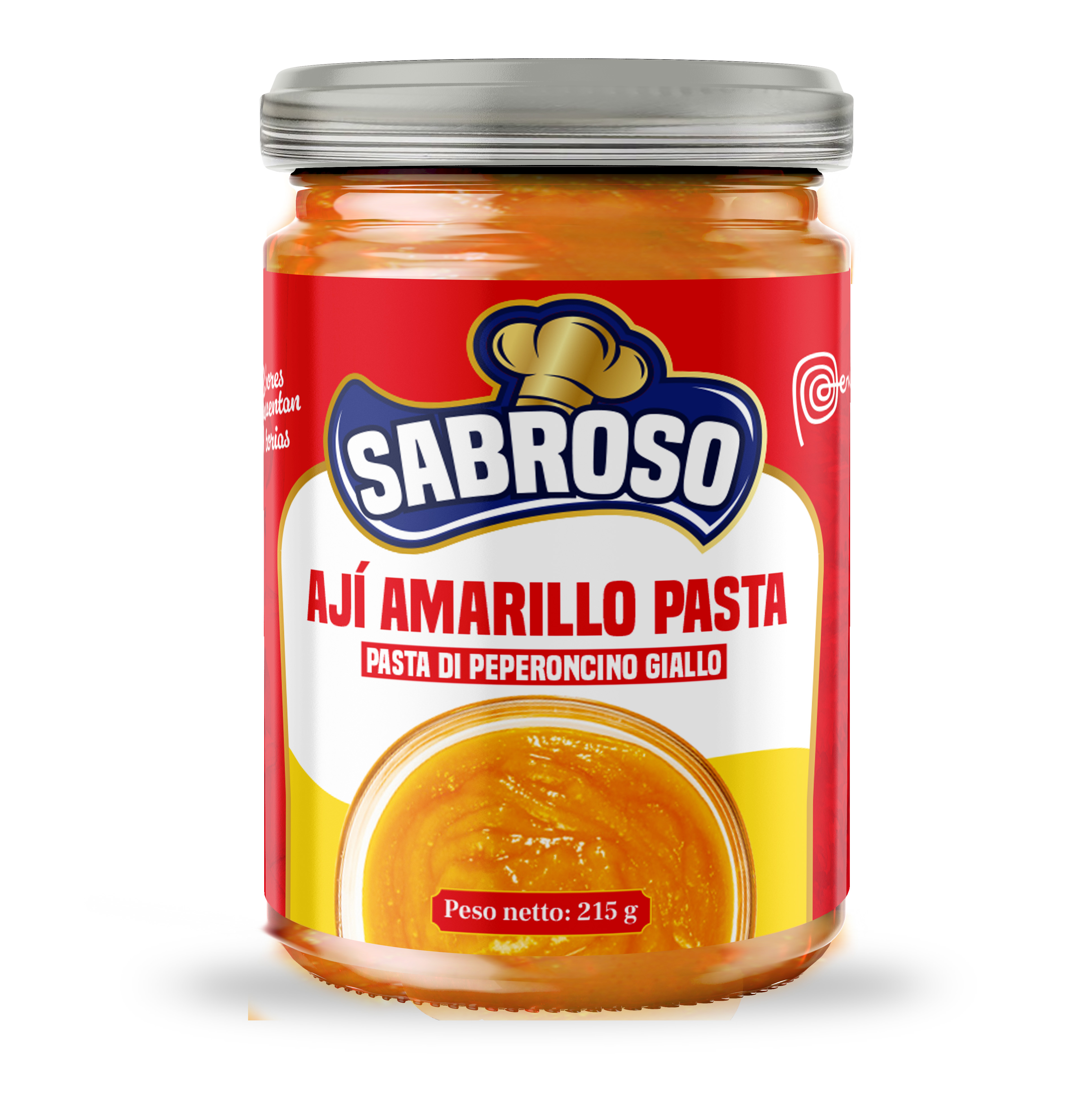 PASTA DI AJI AMARILLO 12X215G SABROSO