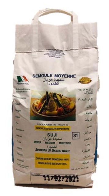 CP SEMOLA DI GRANO DURO EXTRA FINE 5KG