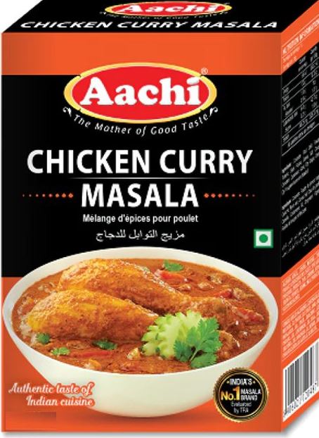 AACHI CHICKEN CURRY MASALA 10X100G