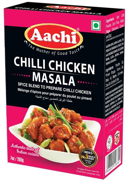 AACHI CHILLI CHICKEN MASALA 10X100G