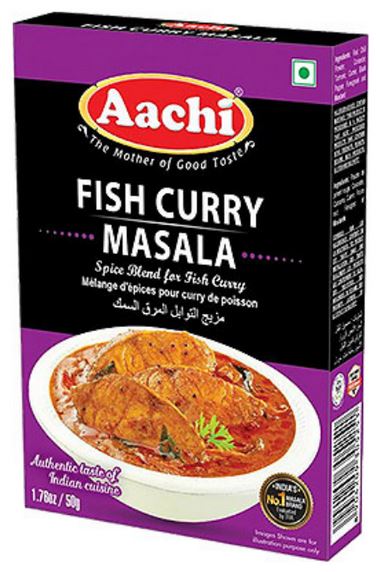 AACHI FISH CURRY MASALA 10X100G