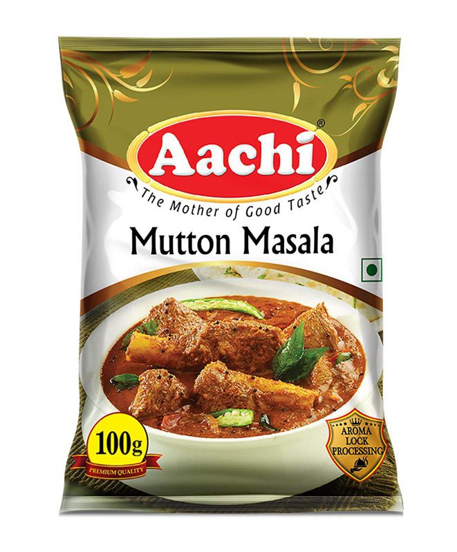 AACHI MUTTON CURRY MASALA 10X100G
