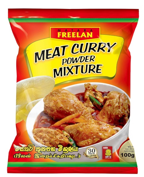 FREELAN MEAT CURRY PWD 24X100G