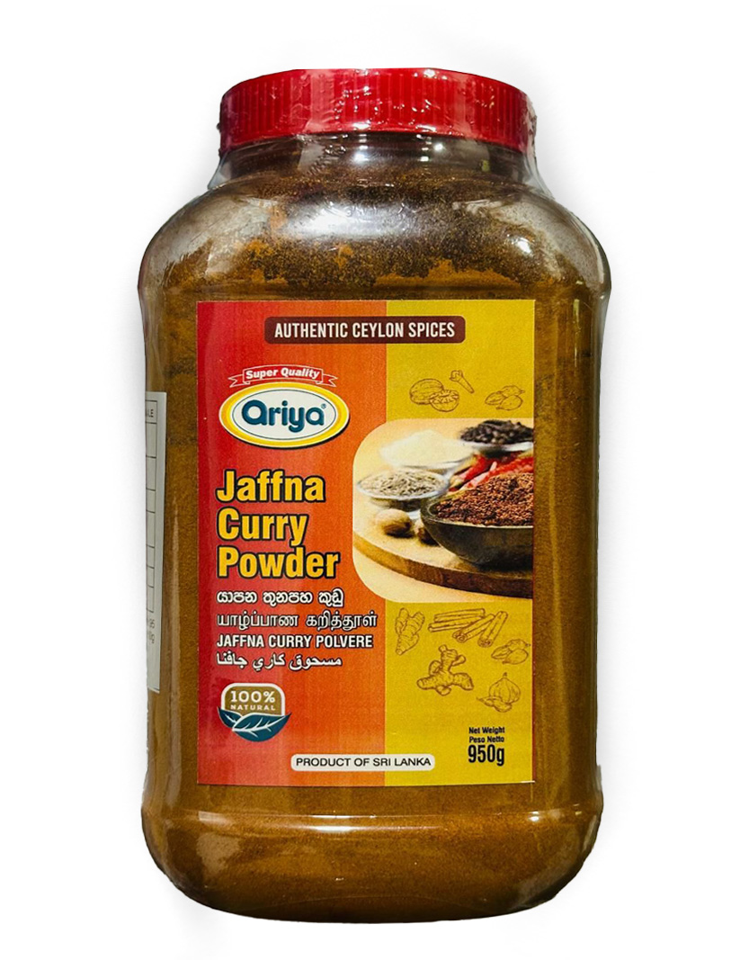 ARIYA JAFFNA CURRY POWDER JAR 8X950G