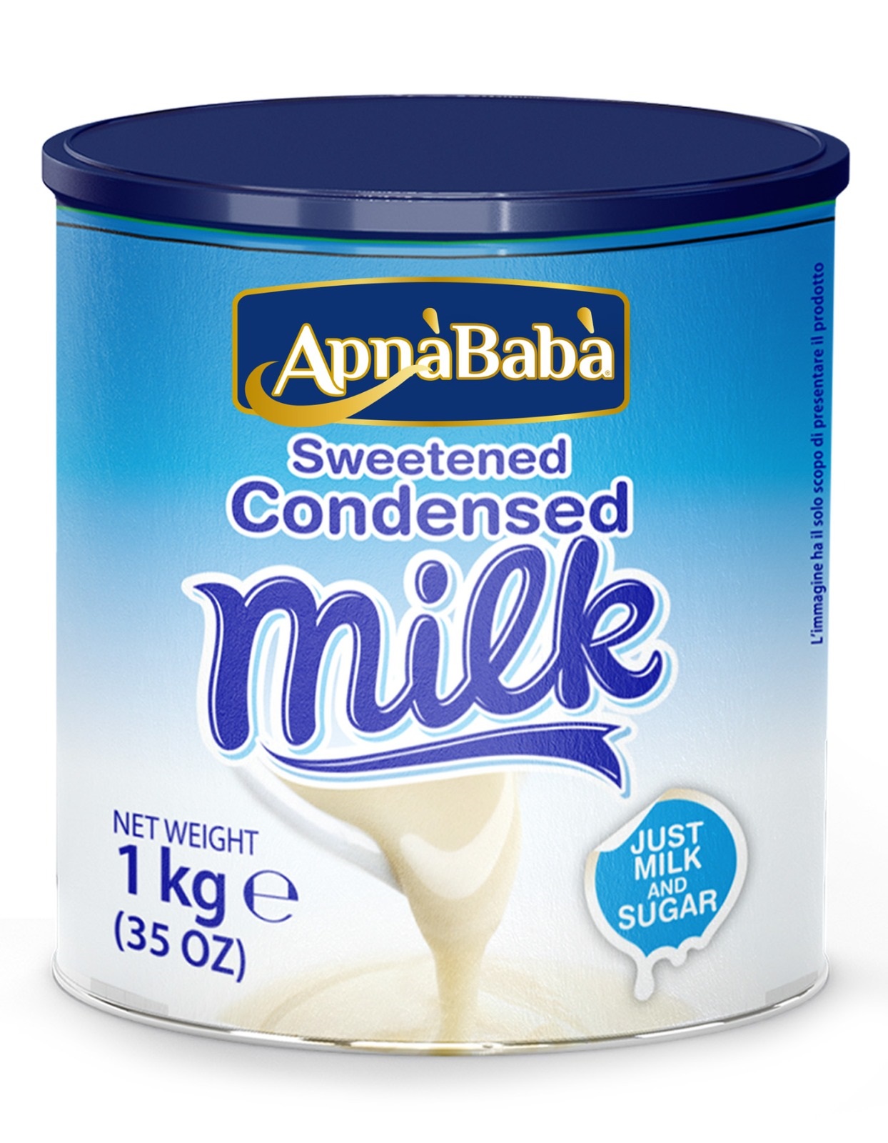 SWEET CONDENSED MILK ALI BABA 8X1KG