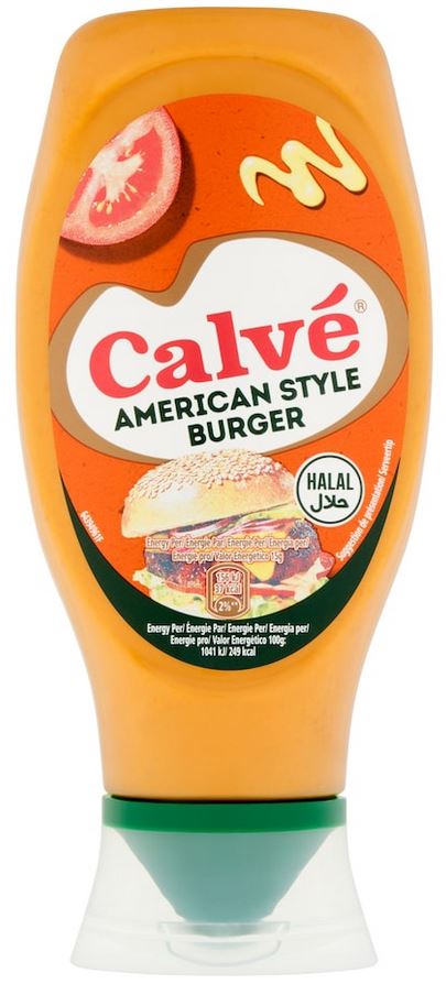 CALVE M&F HALAL BURGER 8X430ML