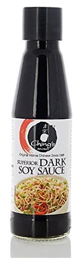 CHING'S DARK SOY SAUCE 12X200GM