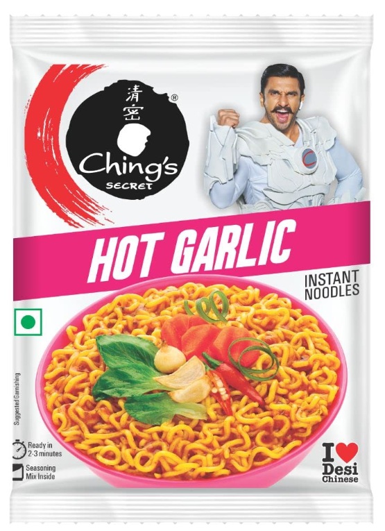 CHING'S HOT GARLIC FAM.NOODLES 36X240GM