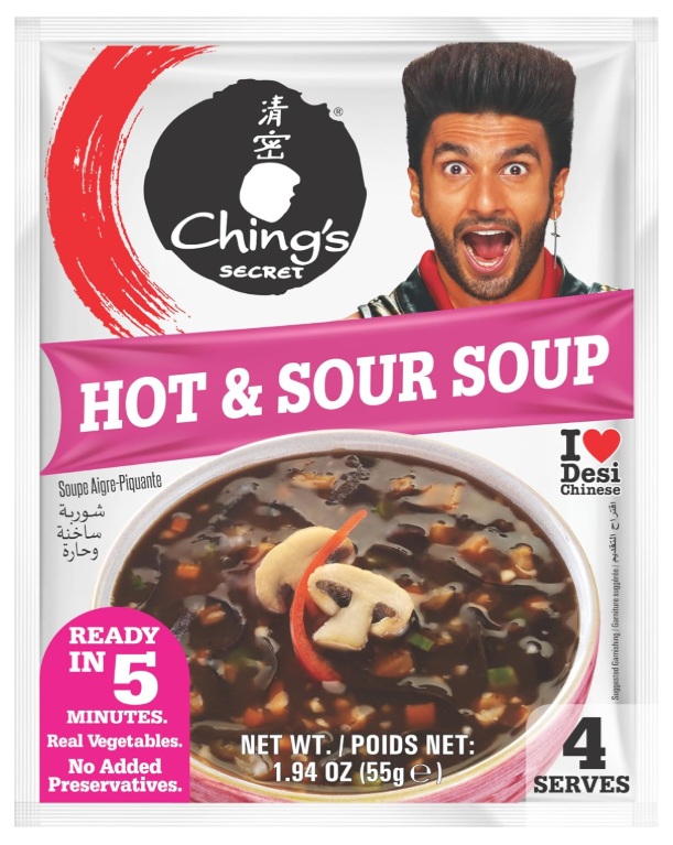 CHING'S HOT & SOUR SOUP 48X55GM