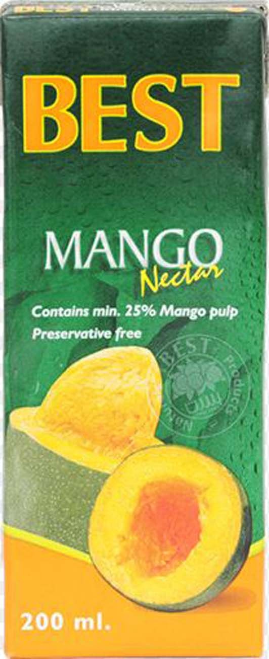 SUCCO BEST MANGO TETRAPAK 24X200ML