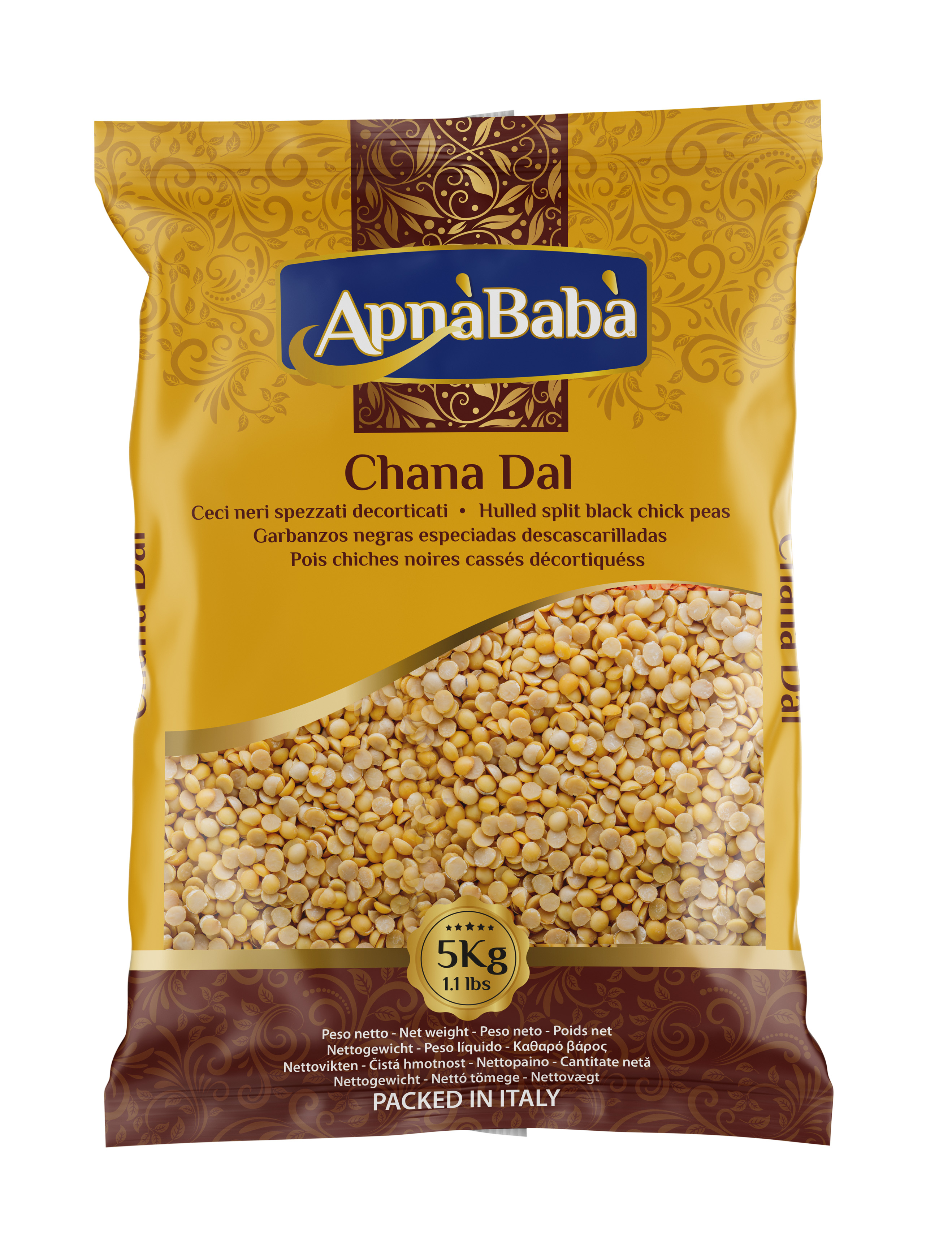 CHANA DAL ALI BABA 4X5KG