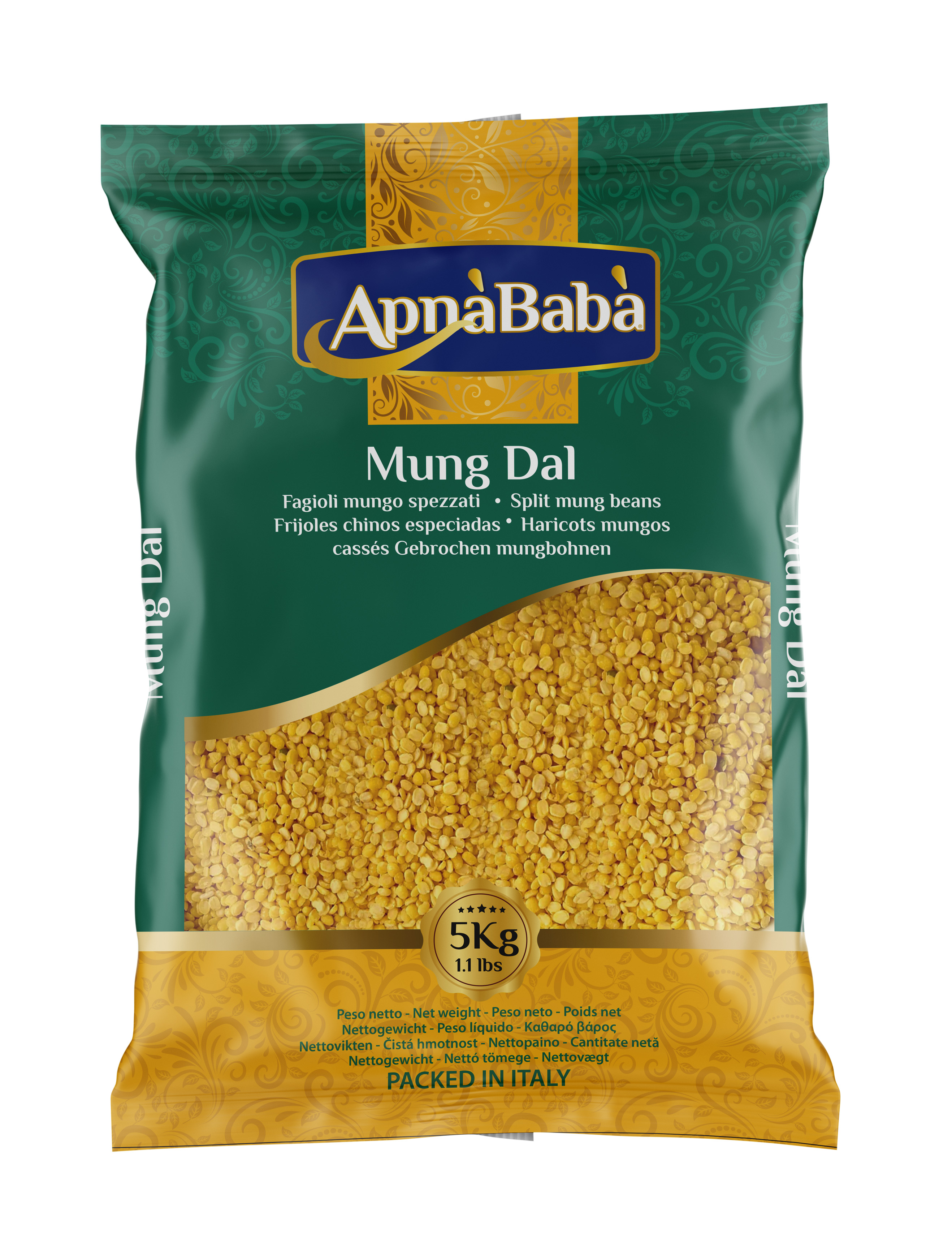 MUNG DAL ALI BABA 4X5KG