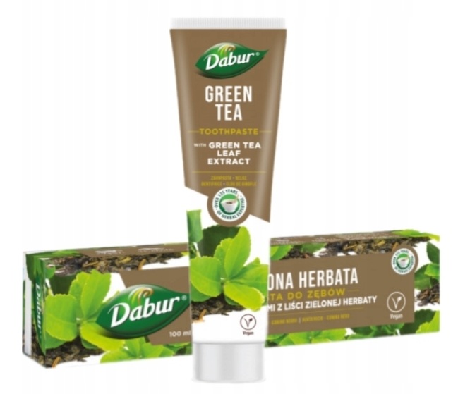 TOOTHPASTE DABUR GREEN TEA 6X100ML