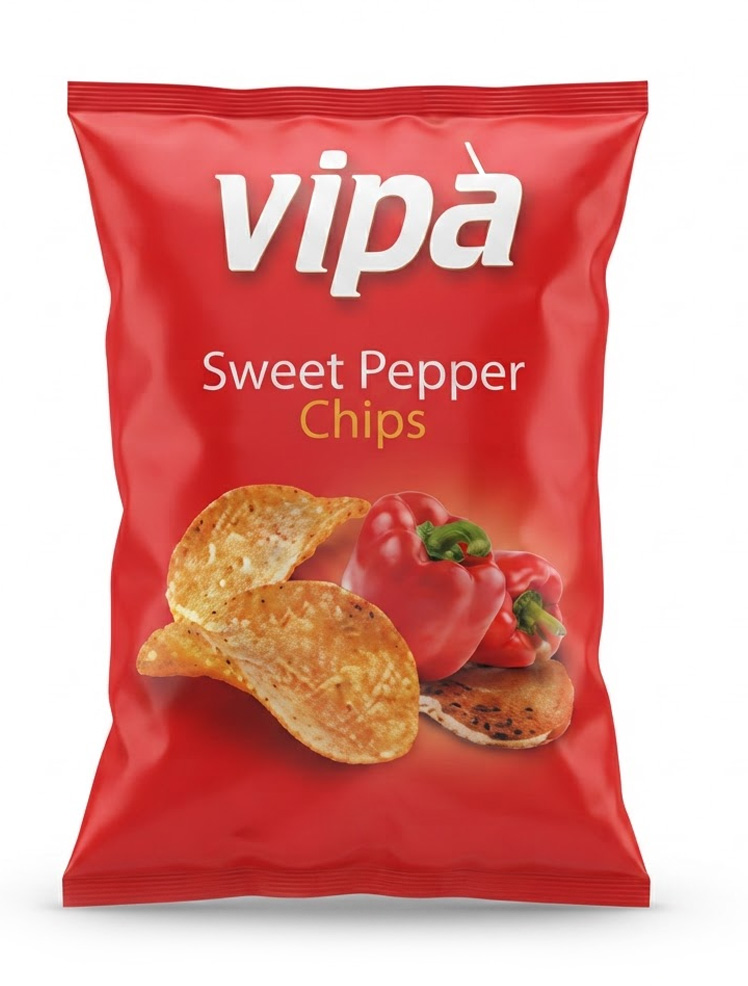 VIPA PATATINE PAPRIKA DOLCE 16X130G
