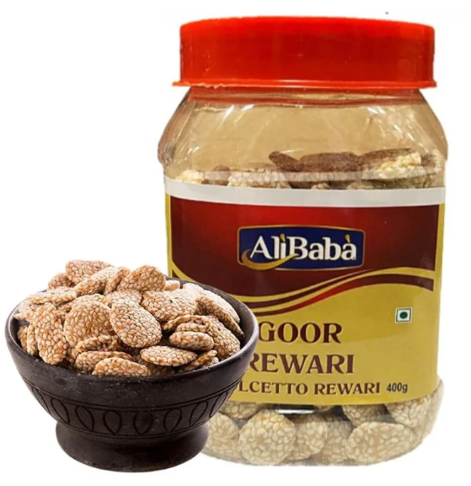 REWARI GOOR JAR ALI BABA 12X400G