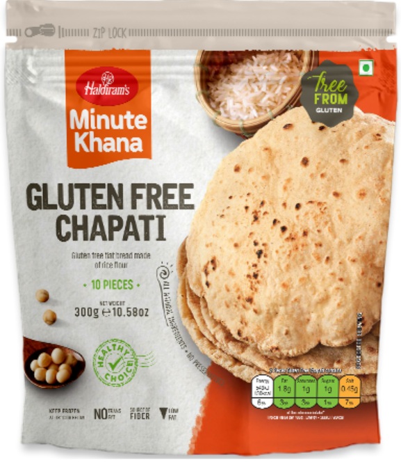 GELO HALDI'S GLUTEN FREE CHAPATI
