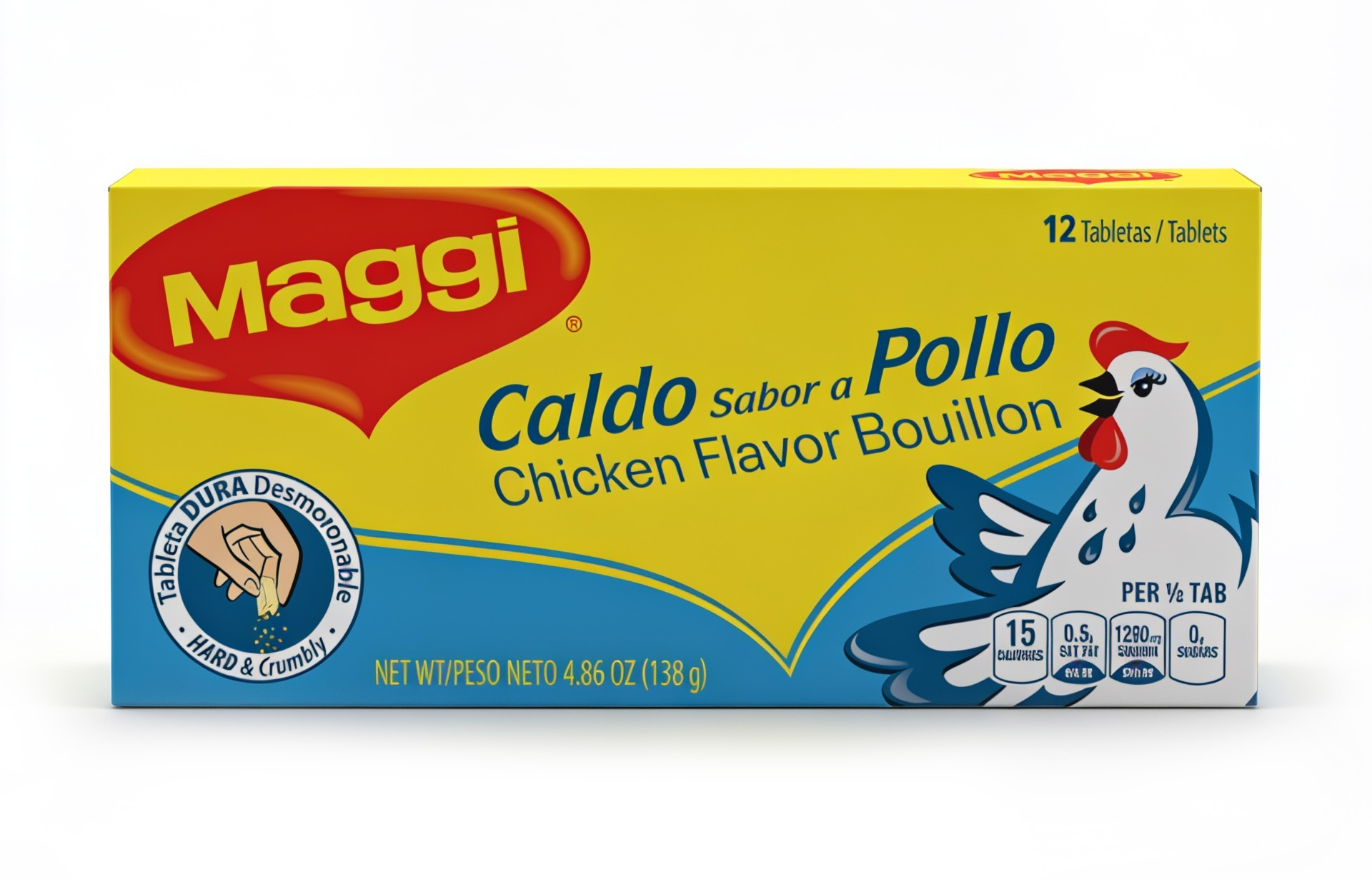 MAGGI CHICK TAB BOUILLON 42(12X9G) XE