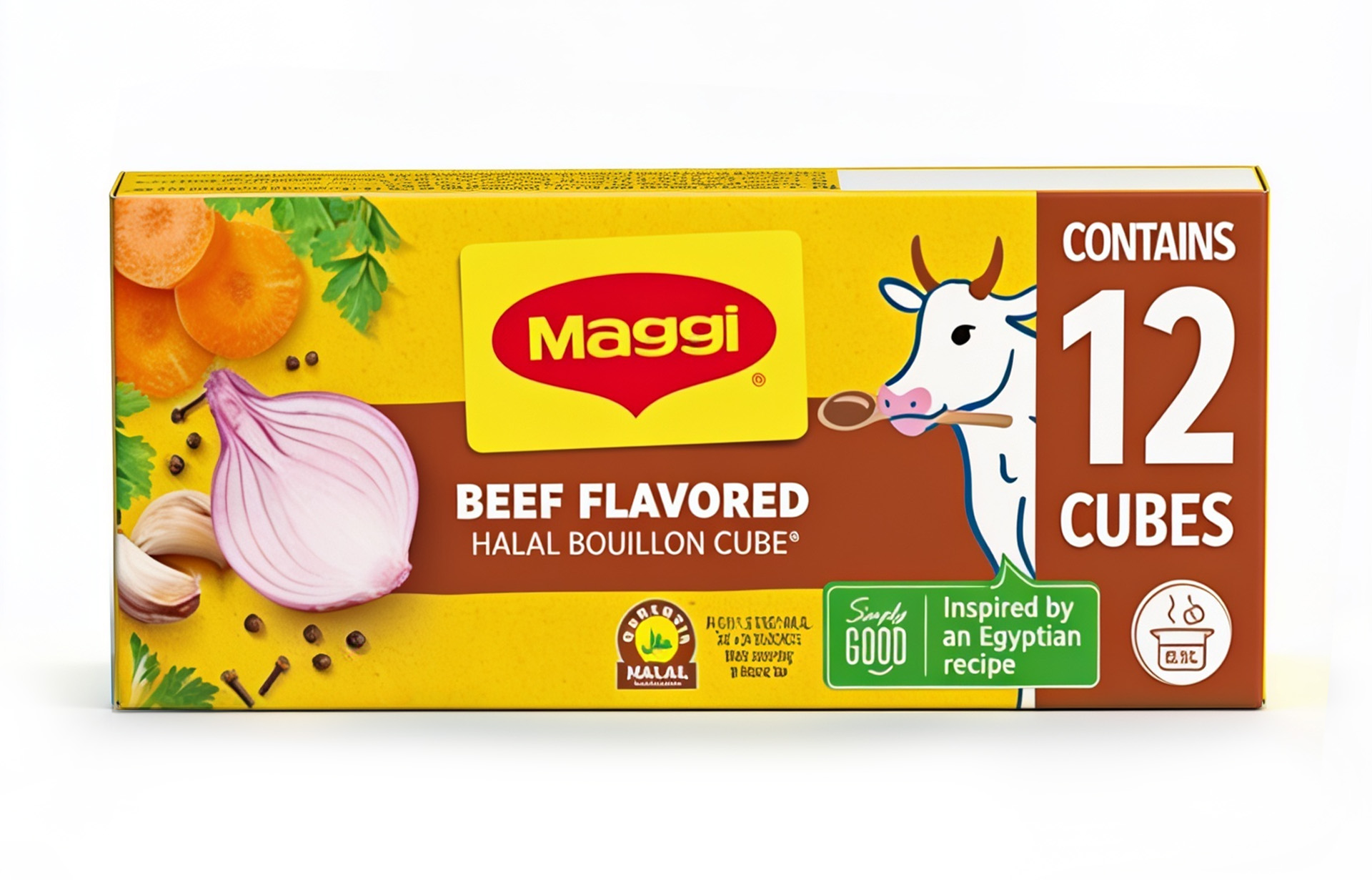 MAGGI BEEF TAB BOUILLON 42(12X9G)XE