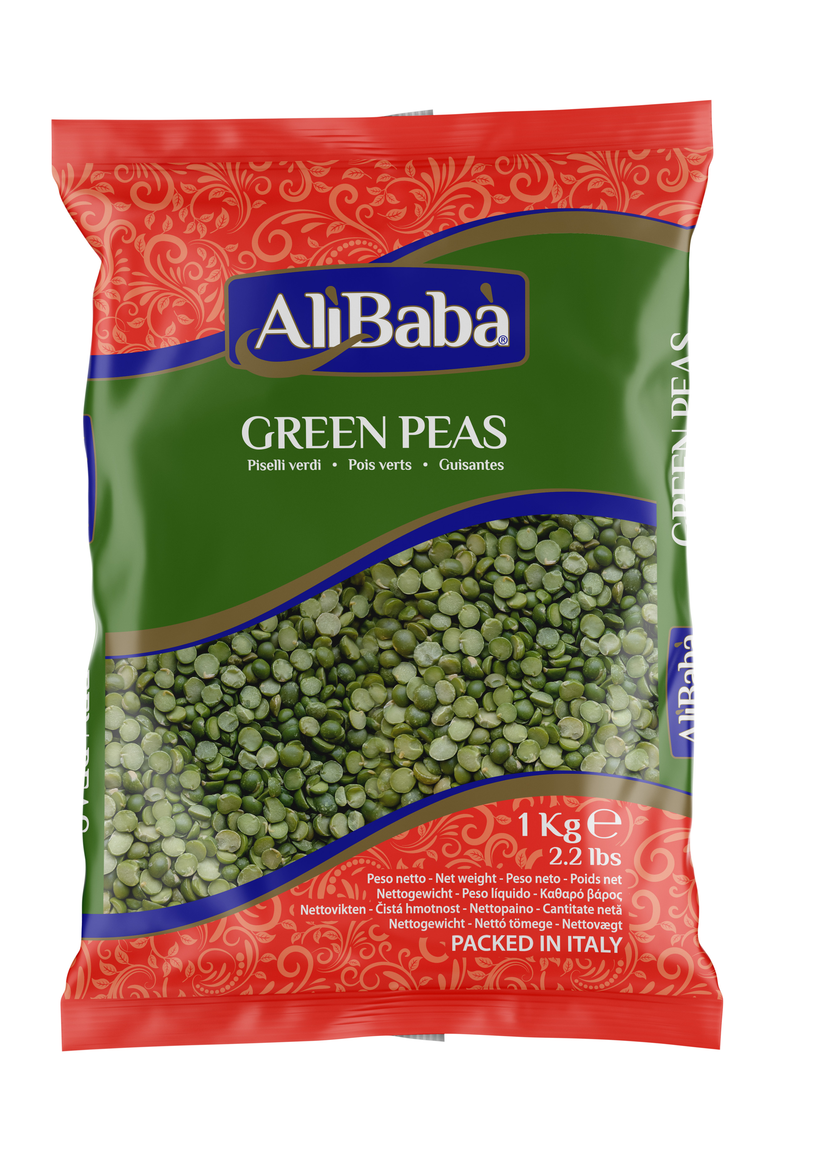 GREEN PEAS ALI BABA 10X1KG