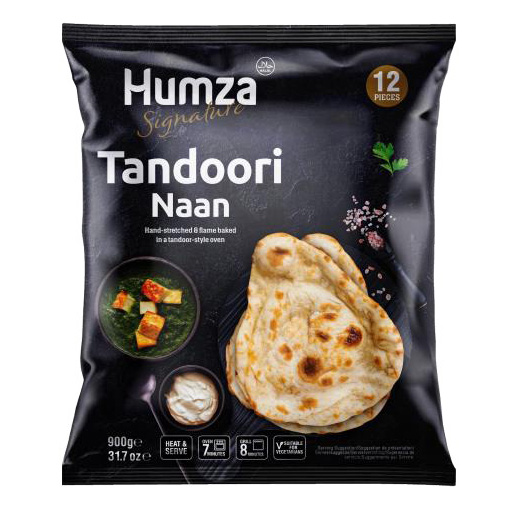 HUMZA TANDOORI NAAN FAMILY PACK 6X900G - FreshTropical