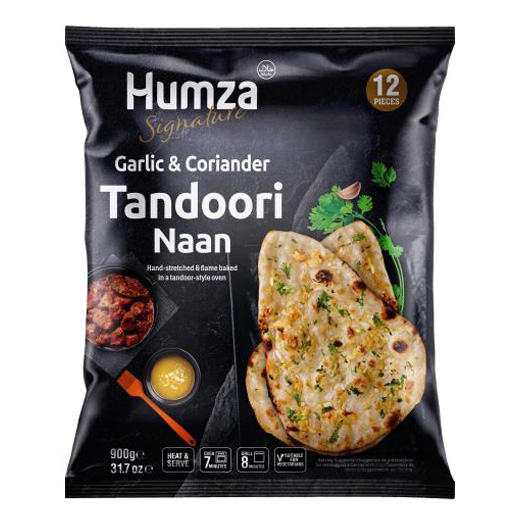 HUMZA GARLIC CORIAND NAAN F. PACK 6X900G